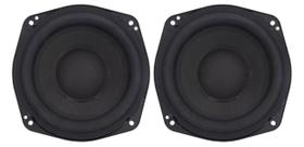 Alto-falante De Subwoofer Car Bass, 2 Peças, 6,5 Polegadas