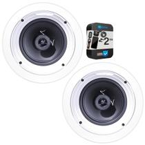 Alto-falante de teto Klipsch R-1650-C branco, pacote com 2 unidades com garantia Alto-falante de teto Klipsch R-1650-C branco, pacote com 2 unidades com garantia