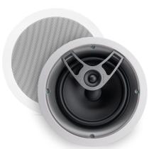 Alto-falante de teto Polk Audio MC80 de 2 vias de 8 polegadas branco