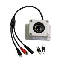 Alto-Falante e Microfone Externos à Prova D'Água para Câmera IP