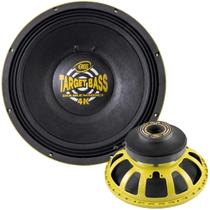 Alto Falante Eros 15 Pol. Target Bass 4k 2000w Rms 4 Ohms Double Magnet Amarelo