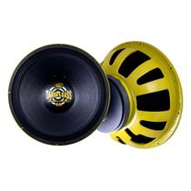 Alto Falante Eros 18 Pol. Target Bass 4k 2000w Rms 4 Ohms Double Magnet Amarelo Alto Falante Eros 18 Pol. Target Bass 4k 2000w Rms 4 Ohms Double Magnet Amarelo