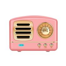 Alto-falante estéreo Bluetooth portátil Dosmix Enhanced Bass Pink Alto-falante estéreo Bluetooth portátil Dosmix Enhanced Bass Pink