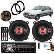 Alto Falante Fiesta Até 2005 Tras 4 Pol 120W + Radio KF.282R