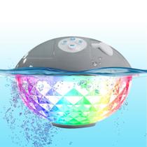 Alto-falante flutuante para piscina Blufree IP68 à prova d'água com luzes