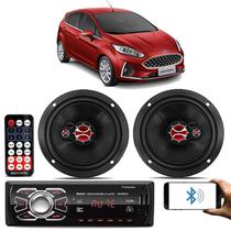 Alto Falante Ford Ka e Fiesta Novos Traseiro + Radio KF.285R