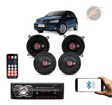 Alto Falante Foxer Gol G6G7 - 6 E 5 Pol 240W + Radio KF.017R