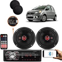 Alto Falante Foxer Ideia Siena 6 Pol 240W + Radio - KFT.241R