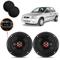 Alto Falante Foxer Prisma e Corsa Tras C/Tela Prata KFT.267