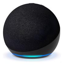 Alto Falante Inteligente Amazon Alexa Echo Dot 5 Cor Preto