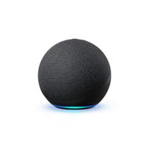 Alto-falante inteligente Amazon Echo de 4ª geração com carvão de som premium