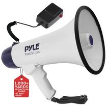 Alto-falante megafone PA Pyle Compact Portable 40W com lanterna