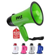 Alto-falante megafone Pyle PMP22GR portátil de 20 W com microfone Alto-falante megafone Pyle PMP22GR portátil de 20 W com microfone