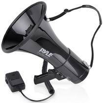 Alto-falante megafone Pyle PMP53IN 50W com sirene de alcance de 1700 jardas