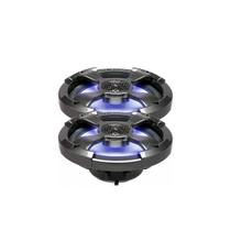 Alto Falante Nautico Preto De 8p Com Led, 240w Par Xl-82sst