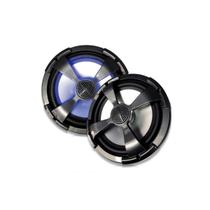Alto Falante Nautico Preto De 8p Com Led, 240w Par Xl-82sst