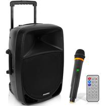 Alto-falante PA Bluetooth portátil Pyle PSBT125A 1200W