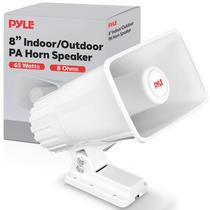 Alto-falante PA Horn Pyle PHSP5 8” 65W interno/externo branco Alto-falante PA Horn Pyle PHSP5 8” 65W interno/externo branco