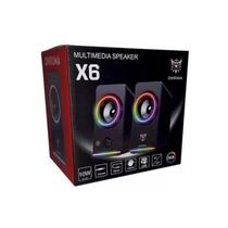 Alto-falante para PC Onikuma X6 RGB com subwoofer