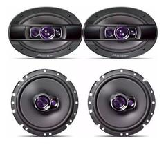 Alto Falante Pioneer 6 E 6x9 Polegadas Kit Facil 1760 6960br