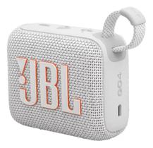 Alto-falante Portátil Bluetooth Jbl Go 4 Cor Branco