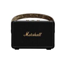 Alto-falante portátil Bluetooth Marshall Kilburn II preto e latão