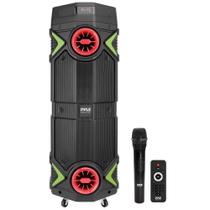Alto-Falante Portátil Bluetooth Pyle 400W com 2 Woofers de 8" - Recarregável