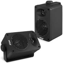 Alto-falante Pyle Indoor Outdoor 200W à prova d'água de 3,5 polegadas bidirecional