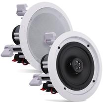 Alto-falante Pyle PDIC1661RD 6,5", bidirecional, 200 W, embutido, branco Alto-falante Pyle PDIC1661RD 6,5", bidirecional, 200 W, embutido, branco