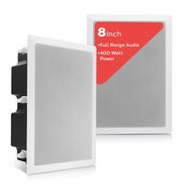 Alto-falante Pyle PDIW87 400W 8" Full Range Flush Mount - Branco Alto-falante Pyle PDIW87 400W 8" Full Range Flush Mount - Branco