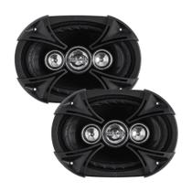 Alto Falante Quadriaxial 6x9 B4X69BK 220W Rms 4R Par para Som Automotivo Bravox