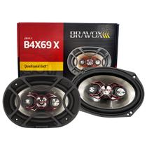 Alto Falante Quadriaxial 6x9 Bravox B4x69x 140w Rms