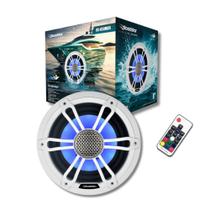 Alto falante Roadstar 8 Marinizado LED RGB 200W RMS Cada Par Subwoofer Náutico RS850MBR