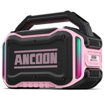 Alto-falante sem fio Bluetooth ANCOON 80W com 20H Playtime Pink