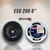 Alto Falante Snake Pro ESV-200 Woofer Par 6 PoL 220W RMS