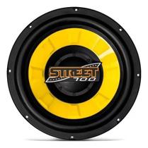 Alto falante spyder subwoofer 12 pol street 200w rms 4 ohms dourado