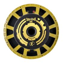 Alto falante subwoofer 15" eros target xbass 5k 2500w rms 4 ohms - amarelo