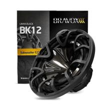 Alto Falante Subwoofer Bravox BK12-D2 12 Polegadas 350W RMS Bobina Dupla 2 + 2 Ohms Alto Falante Subwoofer Bravox BK12-D2 12 Polegadas 350W RMS Bobina Dupla 2 + 2 Ohms