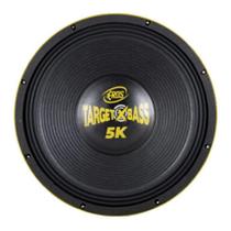 Alto Falante Subwoofer Eros Target Xbass 5k 2500W RMS 4 OHMS 15 Polegadas para Som Automotivo