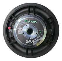 Alto Falante Subwoofer Evok 12'' 600w Rms 4 Ohms Grave Sub