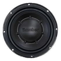 Alto Falante Subwoofer Slim B4 8 Pol 200 Watts Rms Bomber Cor Preto
