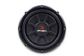 Alto falante subwoofer slim ophera 10 poleg op250 250w 4+4oh