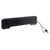 Alto-falante Syba CL-SPK20138 Laptop de áudio de 3,5 mm alimentado por USB