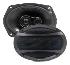 Alto Falante Triaxial Nakamichi NSE6958 6 Polegadas 50W RMS Preto Com Áudio de Alta Performance Alto Falante Triaxial Nakamichi NSE6958 6 Polegadas 50W RMS Preto Com Áudio de Alta Performance
