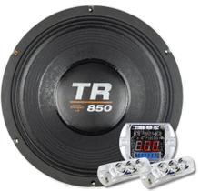 Alto Falante Triton TR850 4 Ohms 12 Pol Branco + Par Strobo RGB Volt Zendel