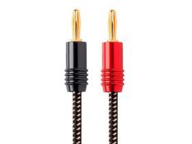Alto-falante Wire Monoprice Affinity 14AWG Gold Banana 1,8 m Alto-falante Wire Monoprice Affinity 14AWG Gold Banana 1,8 m