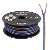 Alto-falante Wire Skar Audio 14 Gauge AWG 30 pés azul/marrom