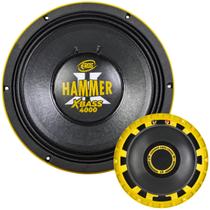Alto Falante Woofer Eros 12" E12 Hammer 4000 Xbass 2000W Rms 4000W Pmpo 4 Ohms