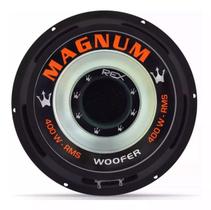 Alto Falante Woofer Magnum Rex 10 Polegadas 400W Rms