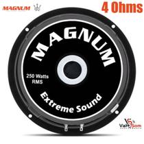 Alto Falante Woofer Magnum Trio 8 Polegadas 250W Rms